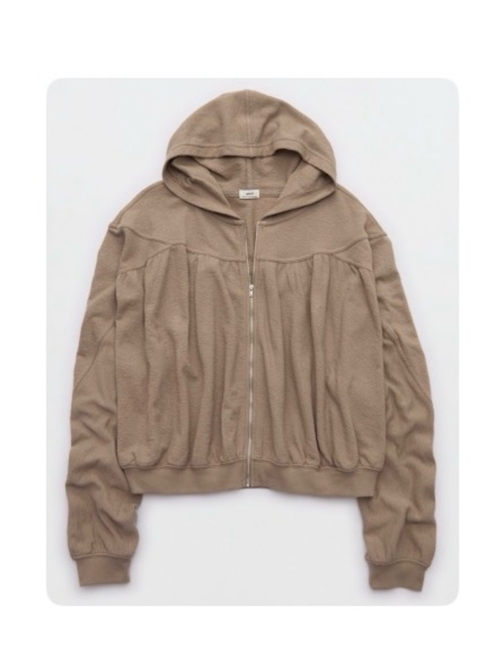 NWT Aerie Soft Life Full Zip Sweatshirt